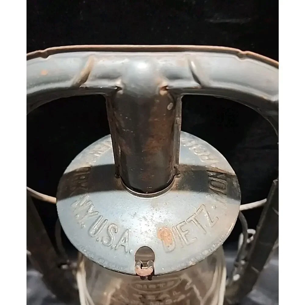 Vtg Dietz Hy Lo Karosene Lantern Fitzall 2H Loc Nob Globe New York USA Monarch